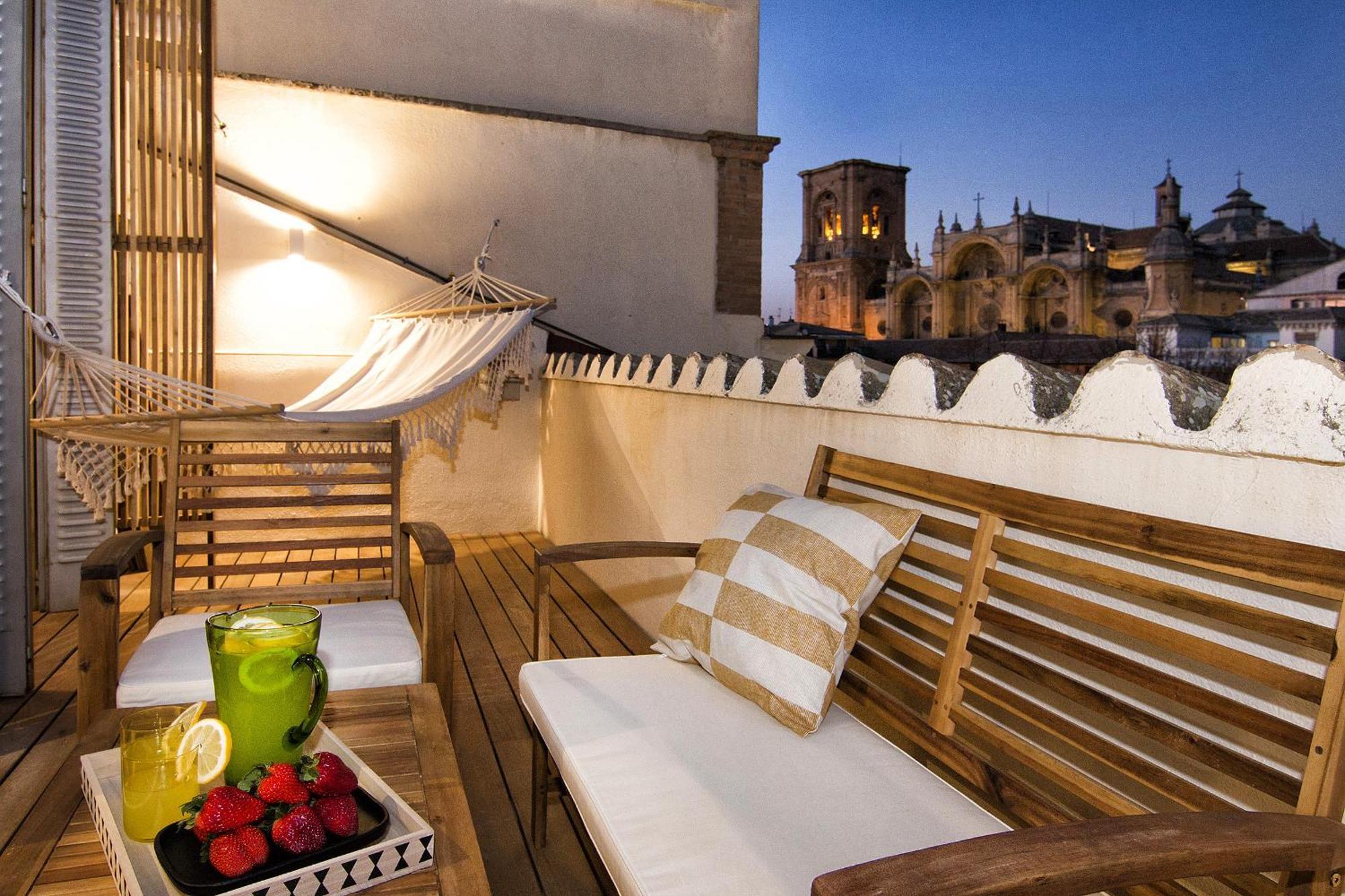 Bibrambla Penthouse Over Cathedral Daire Granada Dış mekan fotoğraf